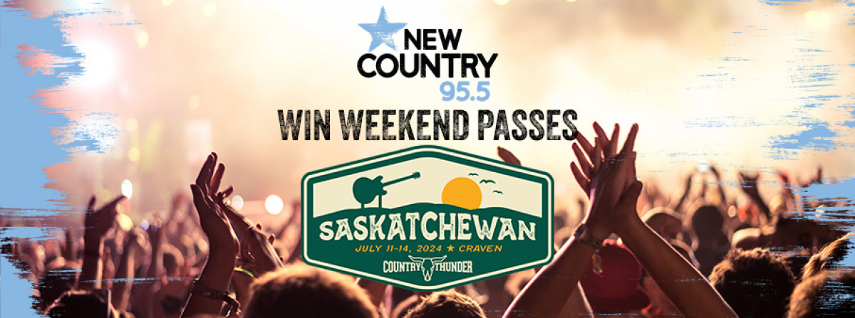 Win your way into Country Thunder Sask!