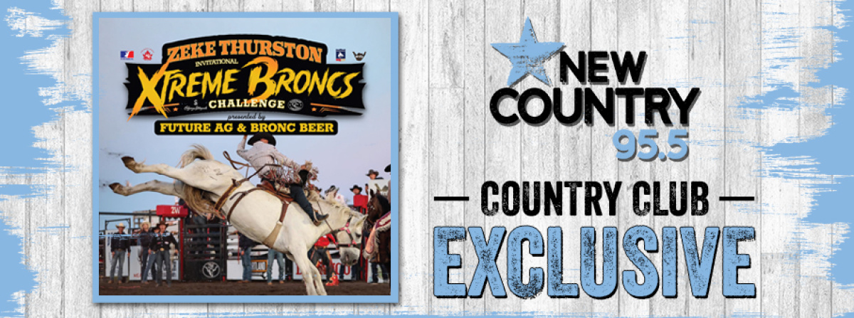 New Country Club - Zeke Thurston Extreme Bronc Challenge
