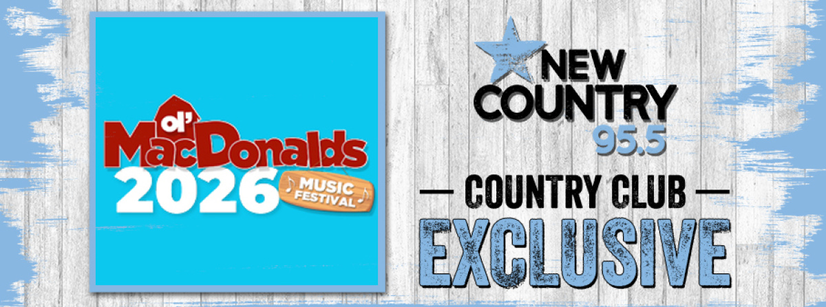 New Country Club Exclusive: Ol' MacDonald's Music Festival